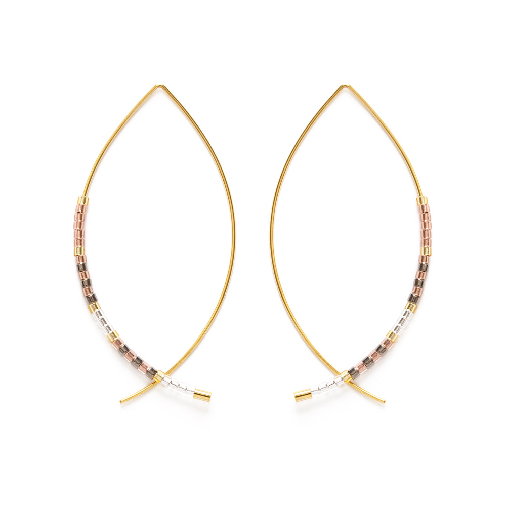 Japanese Marquise Threaders
