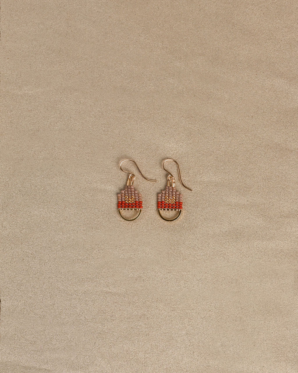 Beaded Mesa Earrings
