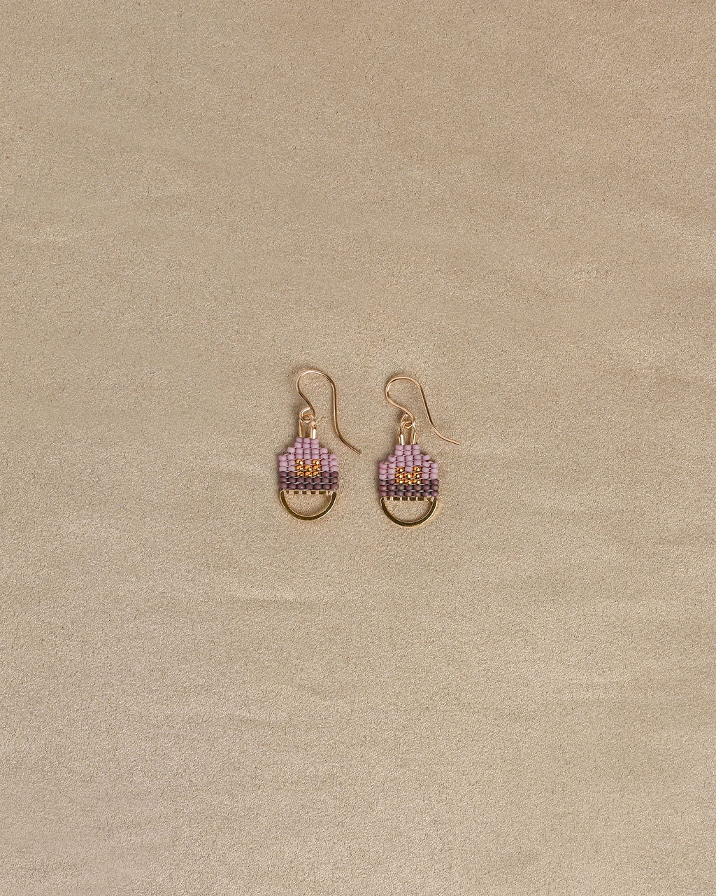 Beaded Mesa Earrings