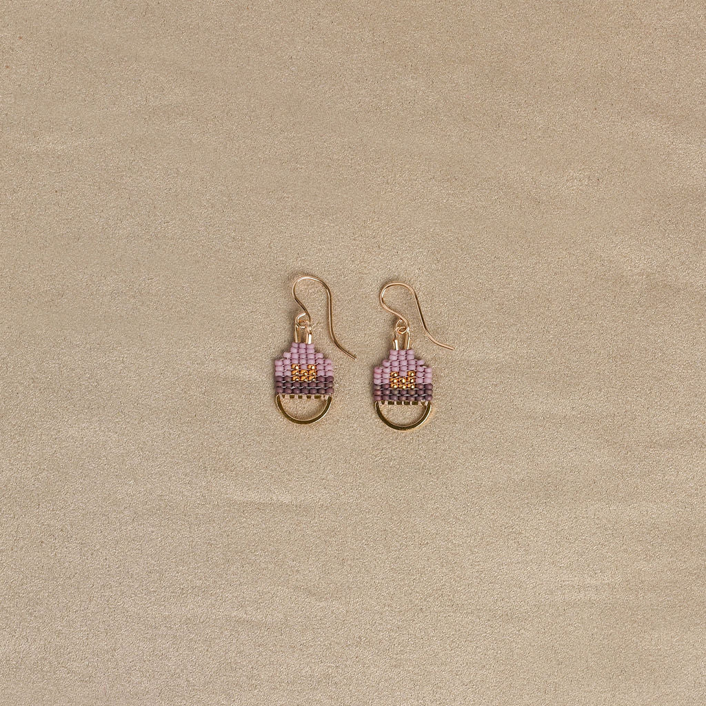 Beaded Mesa Earrings