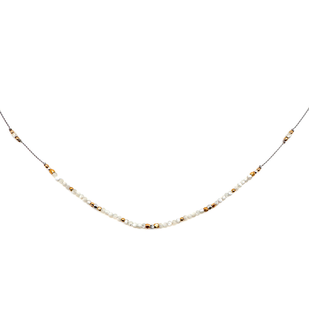 Journey Necklace - Mother of Pearl