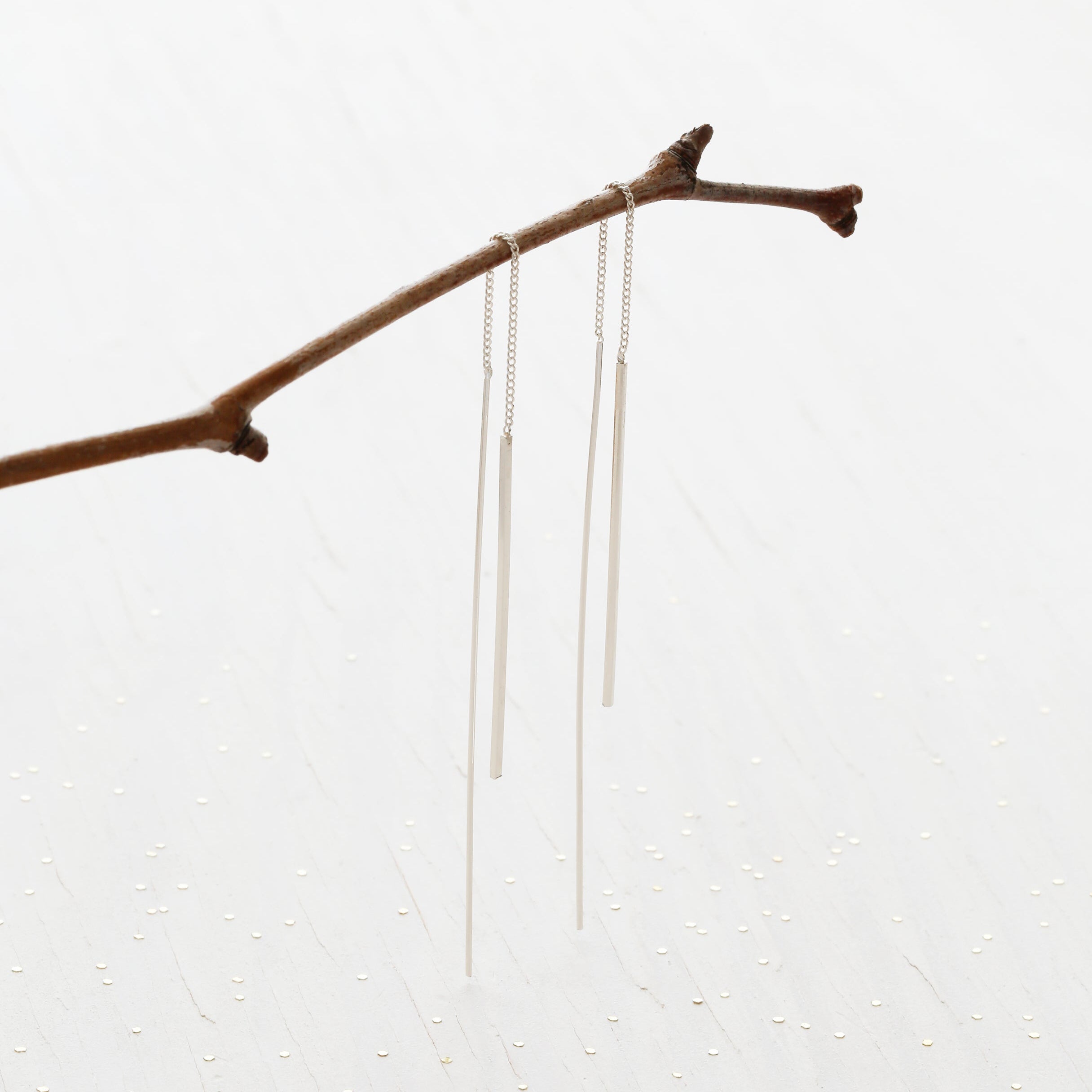Needle and Thread Earrings