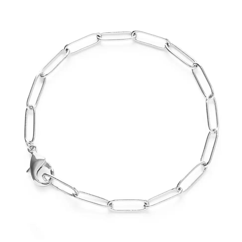Paperclip Chain Bracelet