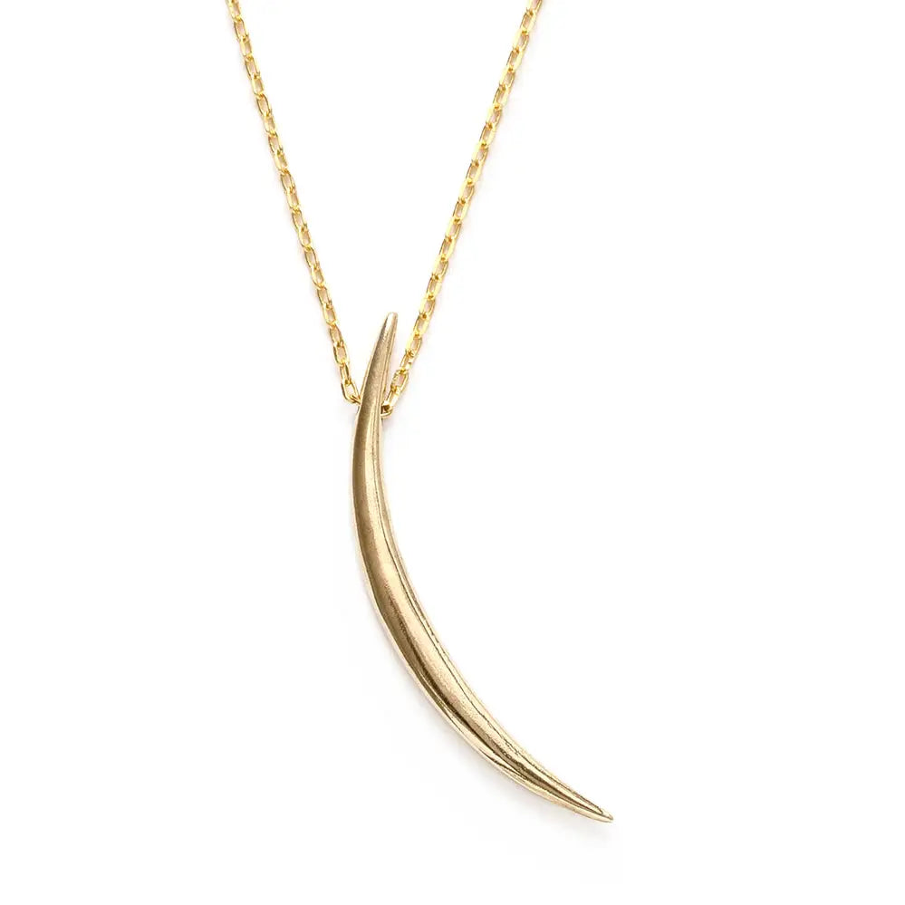 Waning Crescent Necklace