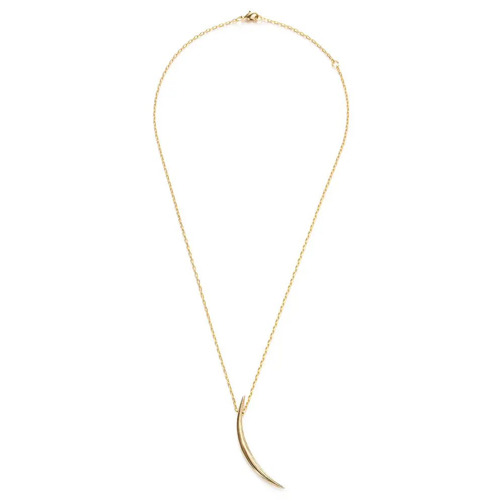 Waning Crescent Necklace