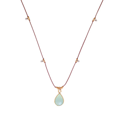 Our Gemstone necklace is adjustable, delicate yet durable, a Bronwen Jewelry favorite. Perfect for your active lifestyle.