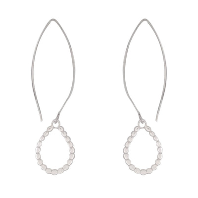 Sun Disc Hoop earrings are a Bronwen Jewelry favorite. Long or short, silver or gold, they are perfect for any activity