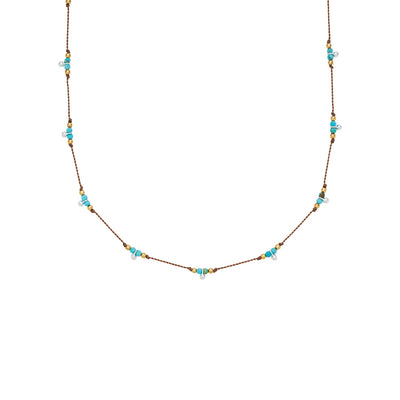 Trail Necklace - Turquoise