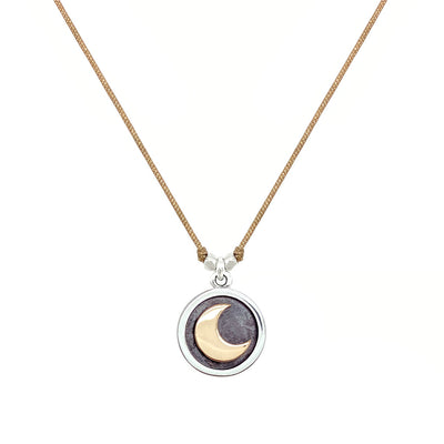 Active Charm Necklace - Crescent Moon
