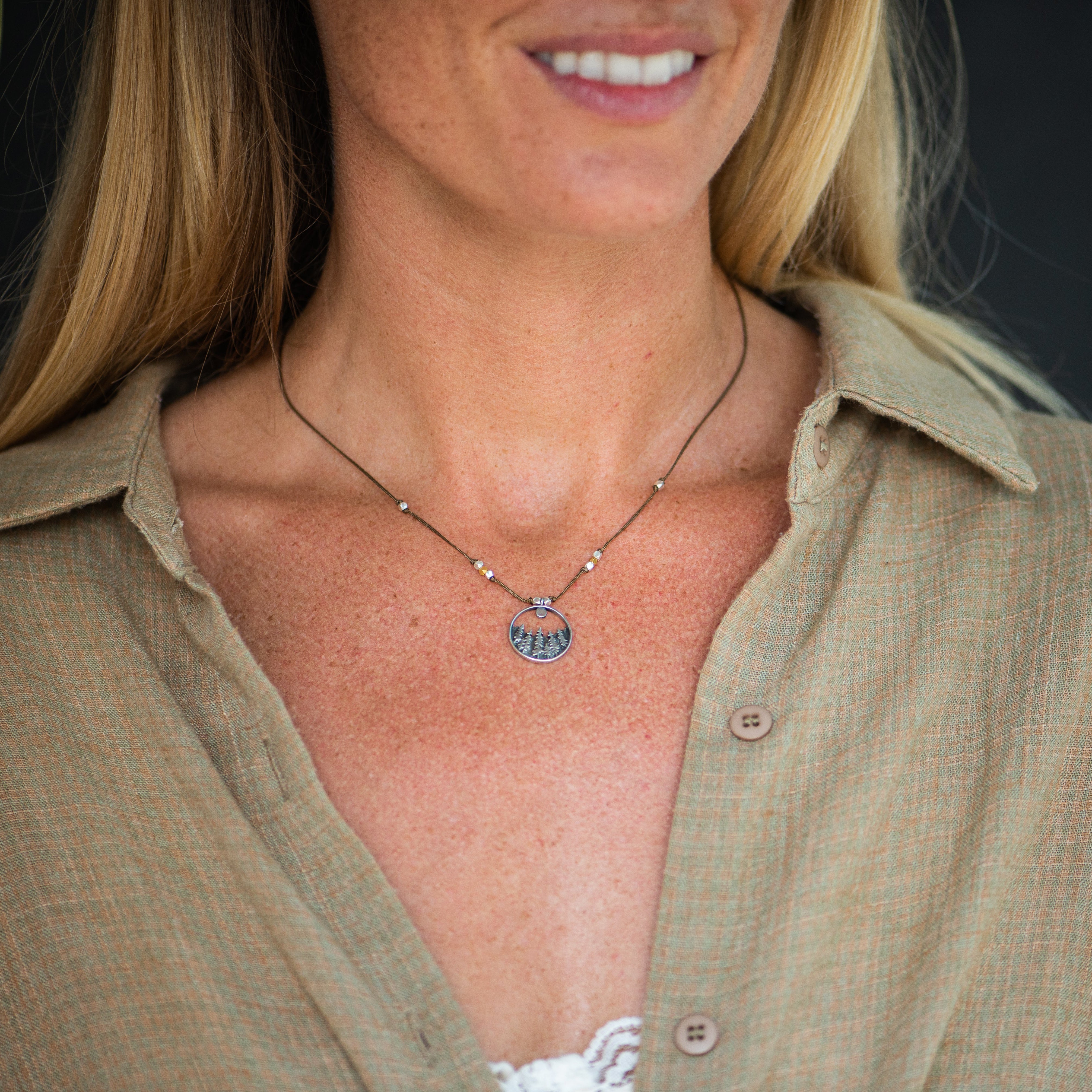 Bronwen's Forest Necklace