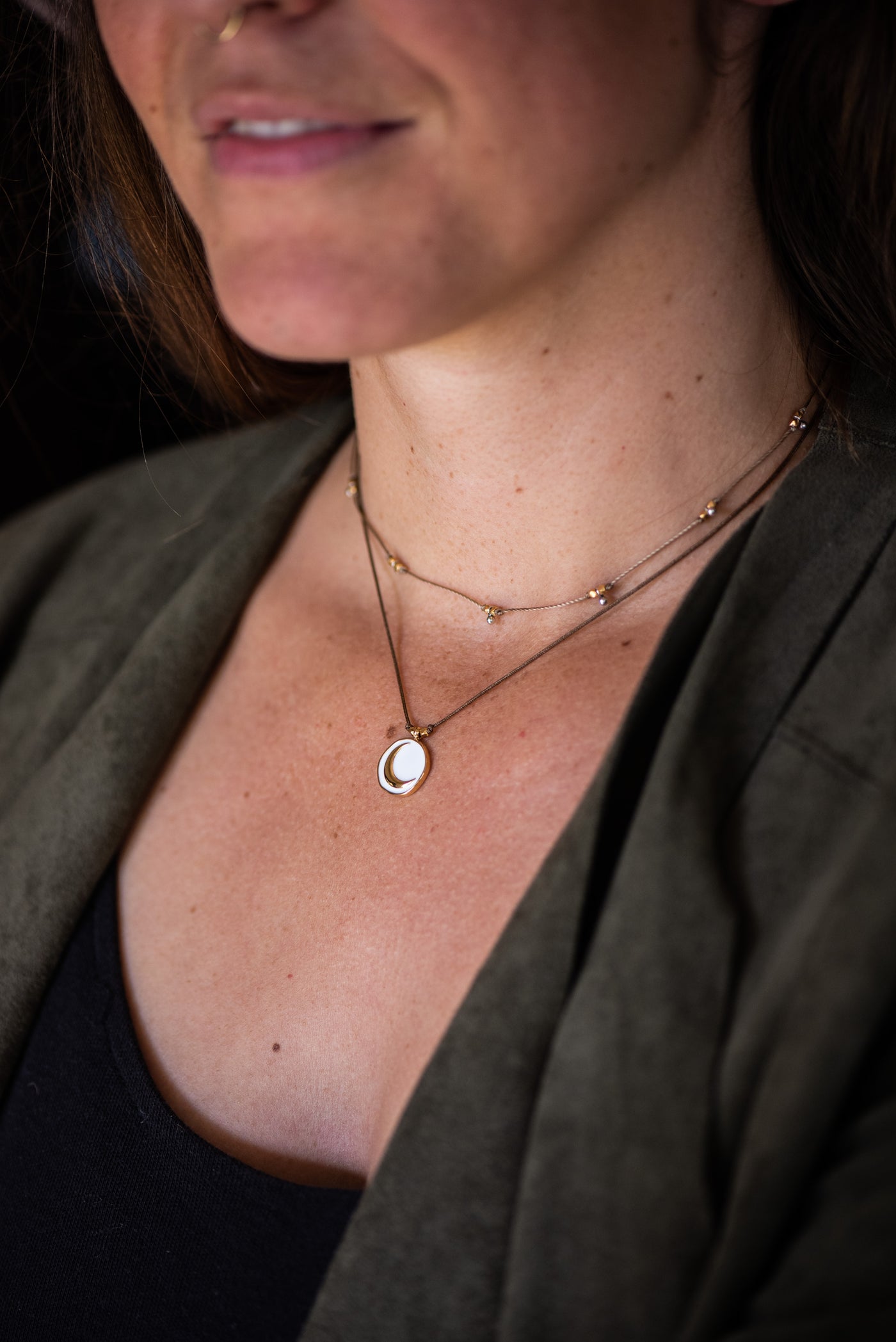 Sand Pebble Necklace