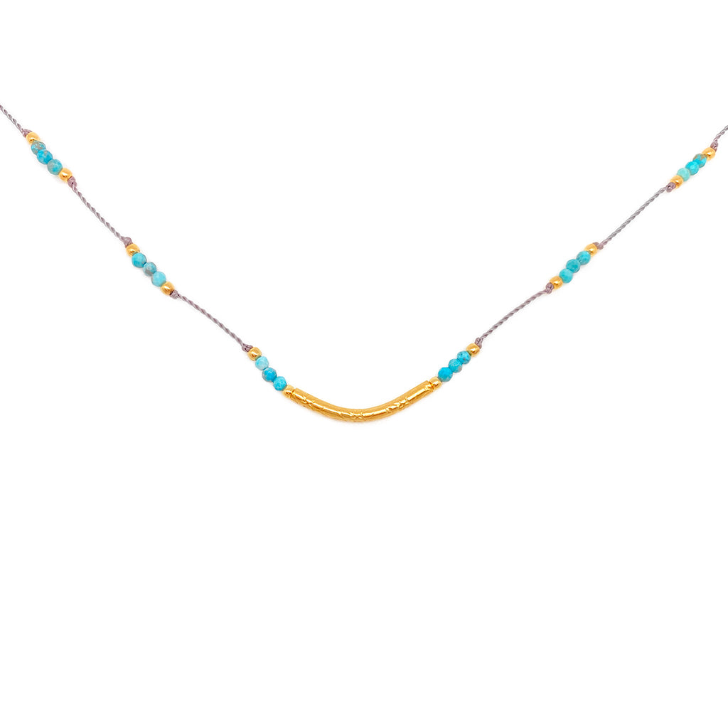 Crescendo Necklace - Turquoise