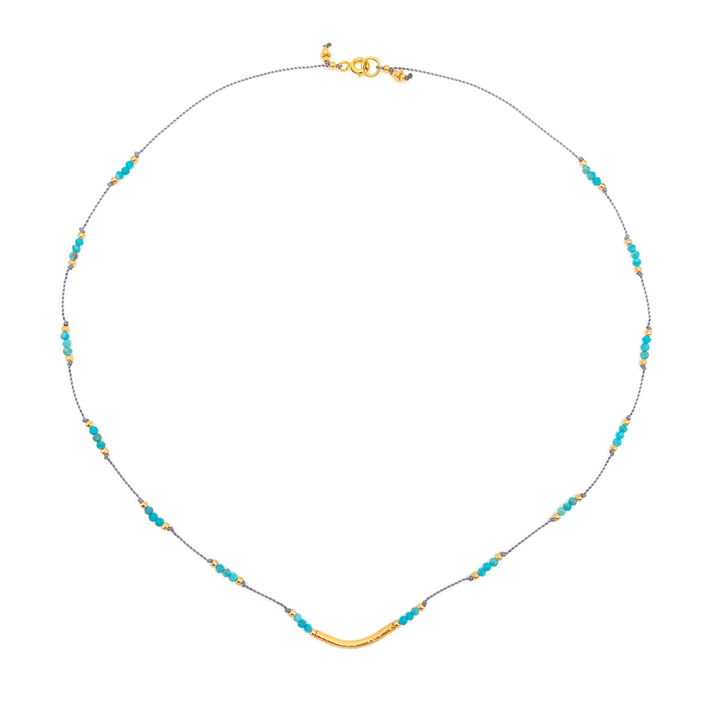 Crescendo Necklace - Turquoise