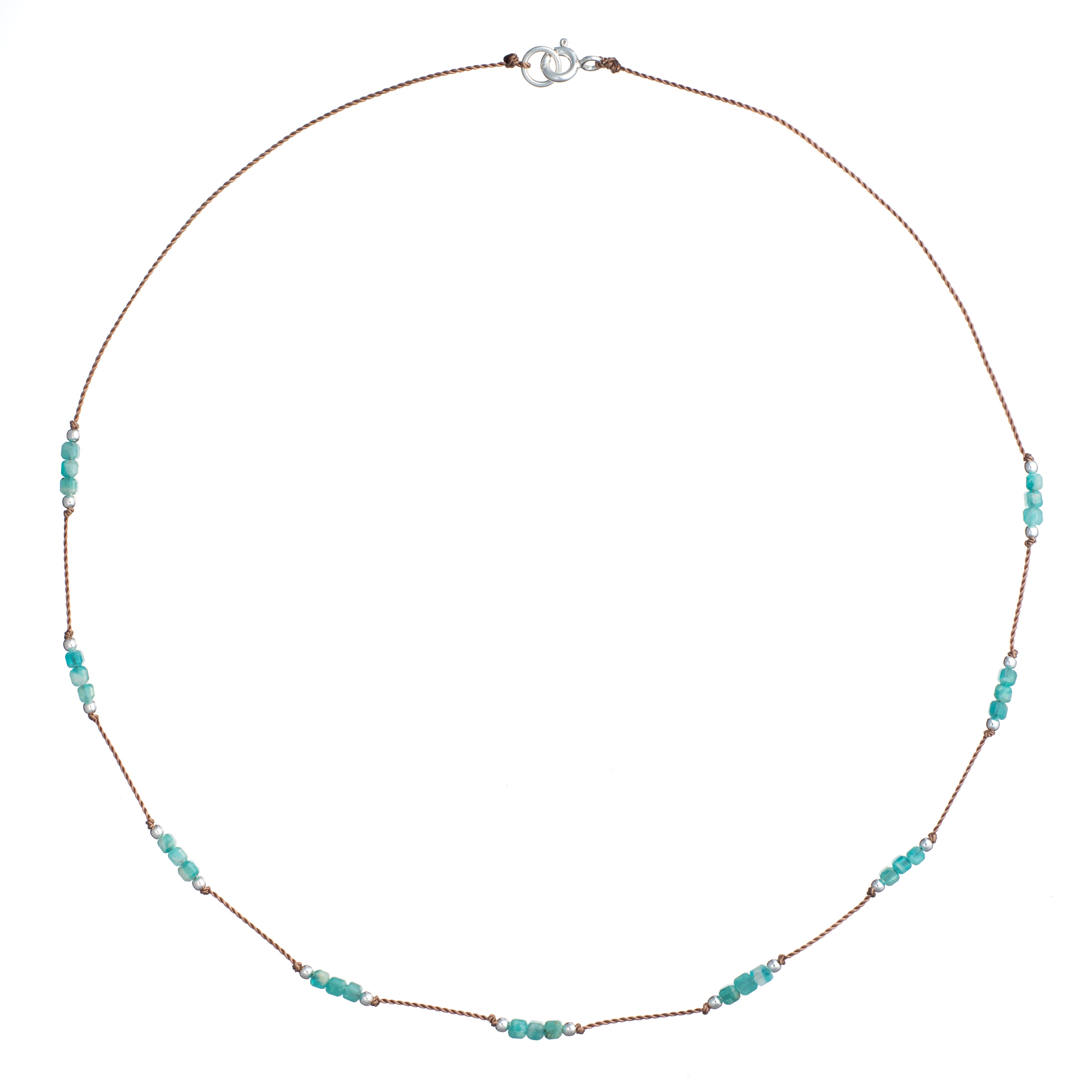 Gemstone Trail Necklace