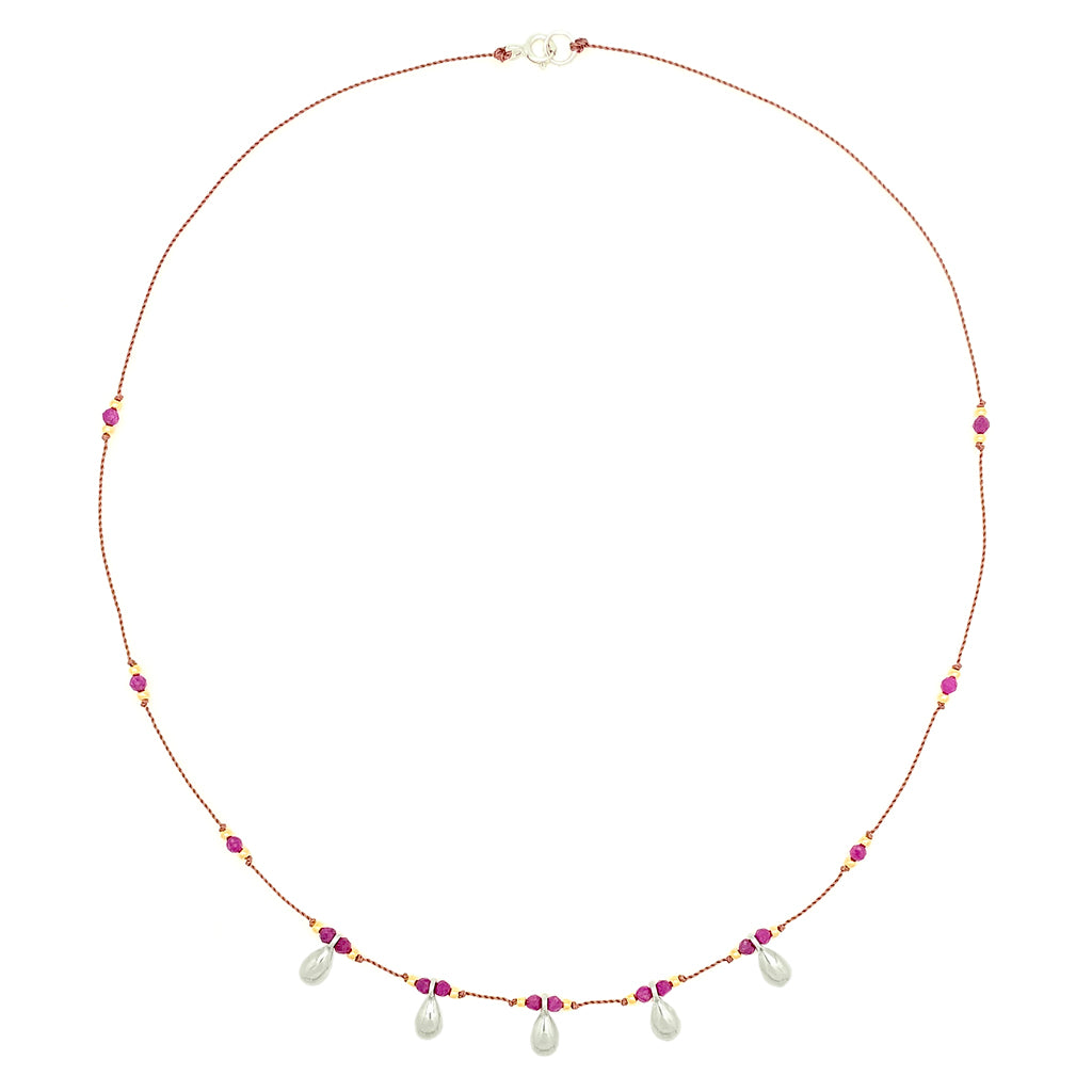 Isis Necklace - Ruby