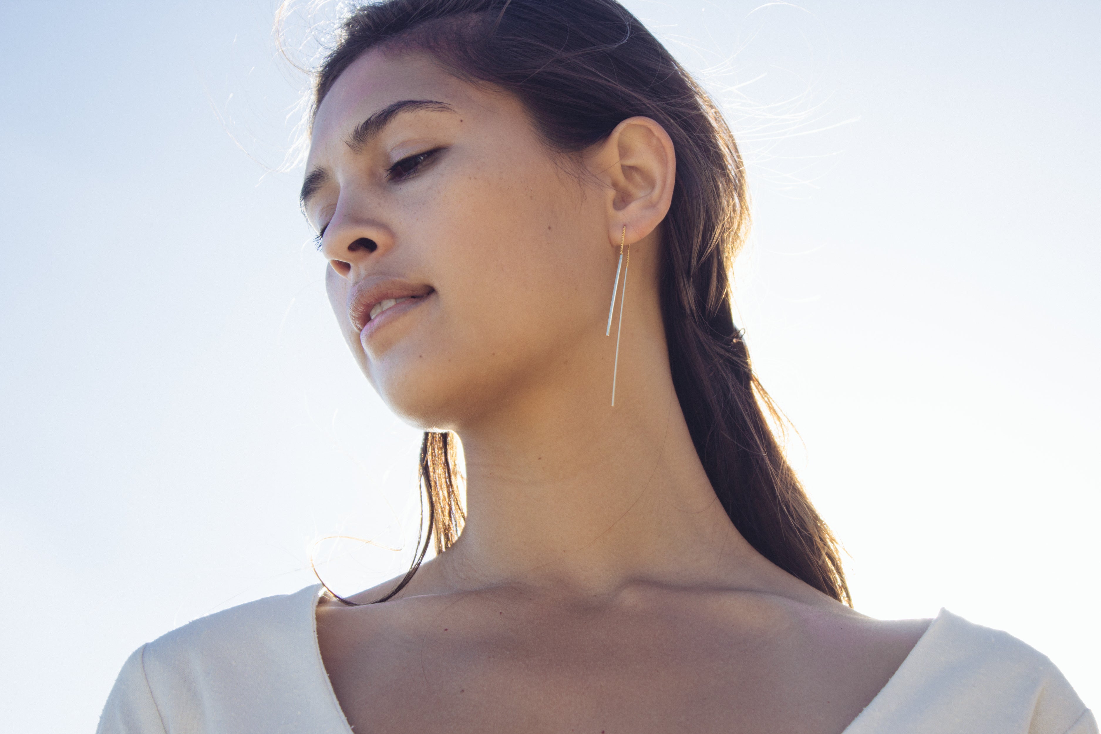 Needle and Thread Earrings