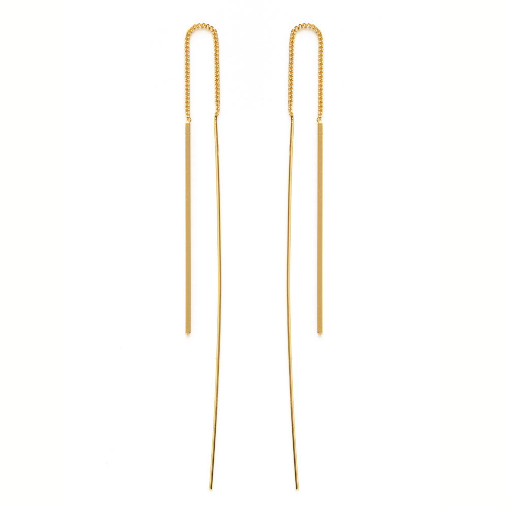 Needle and Thread Earrings