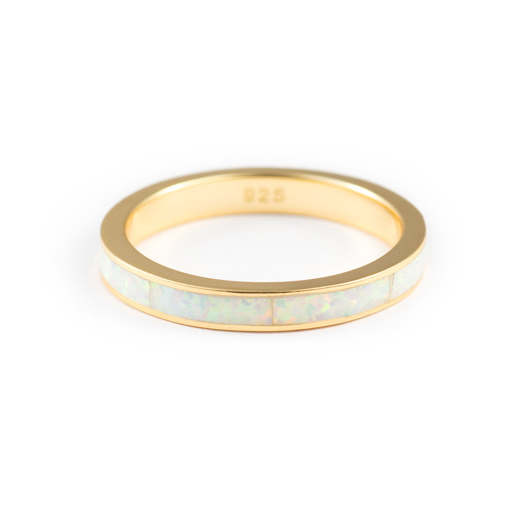 Opal Inlay Ring