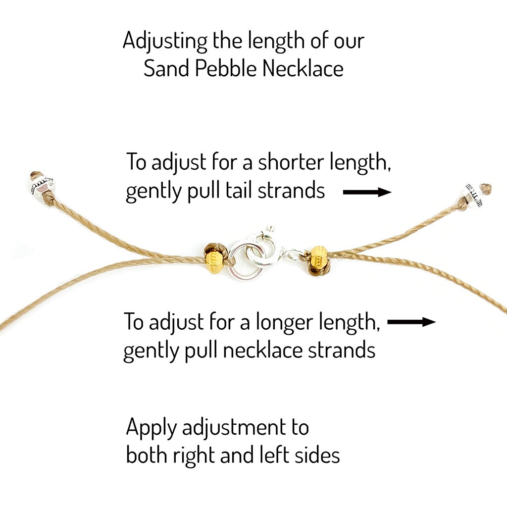Sand Pebble Necklace