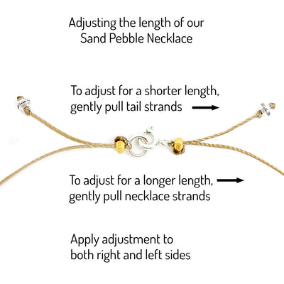 Sand Pebble Necklace