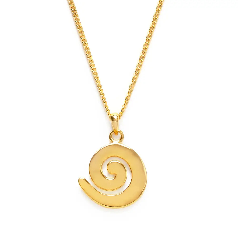 Spiral Pendant Necklace