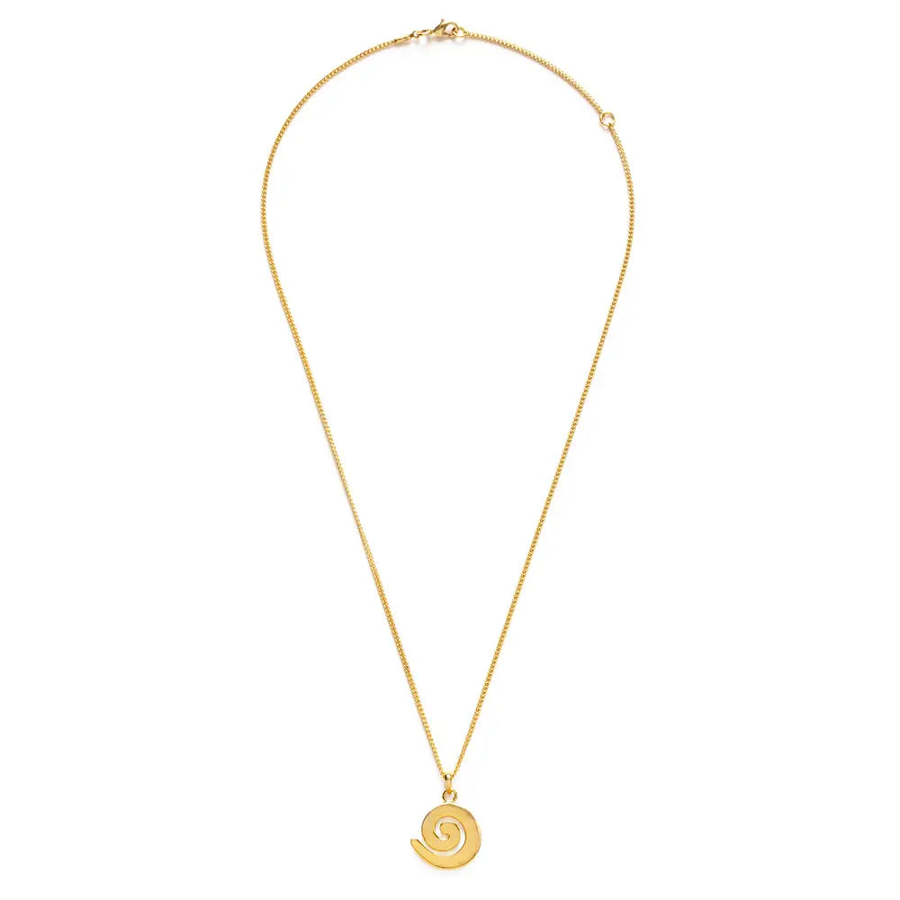 Spiral Pendant Necklace