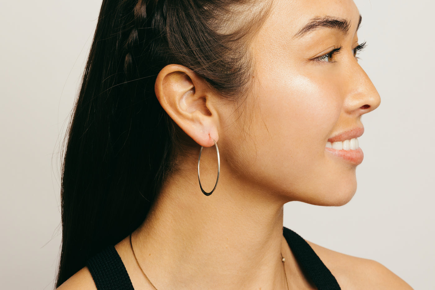 Standard Issue Hoop Earrings - Silver