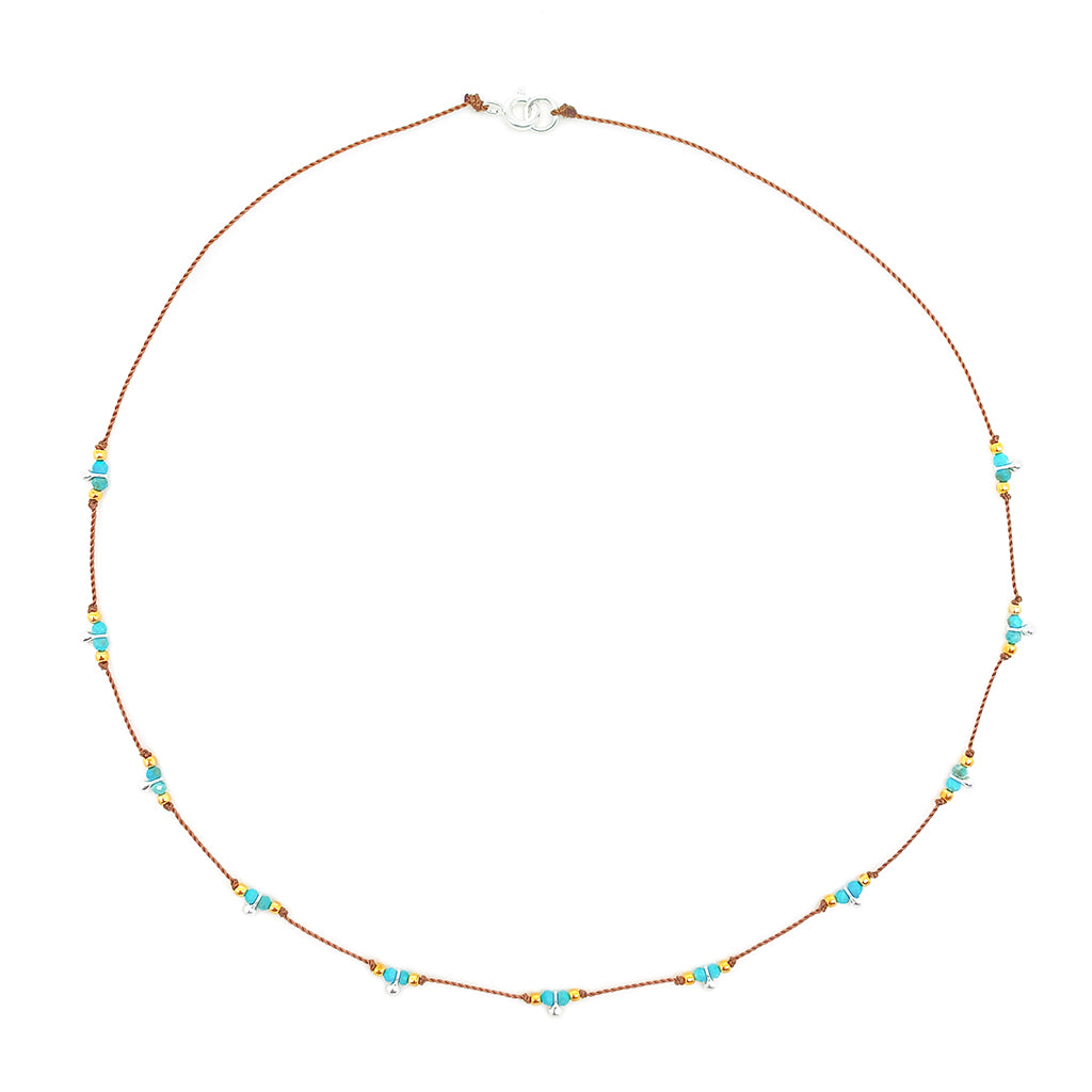 Trail Necklace - Turquoise