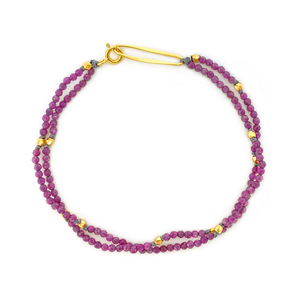 Verona Bracelet - Ruby