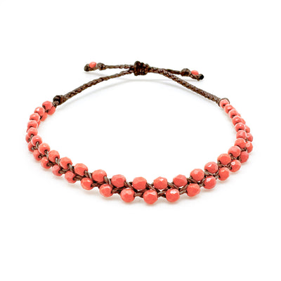 Whitewater Bracelet - Coral