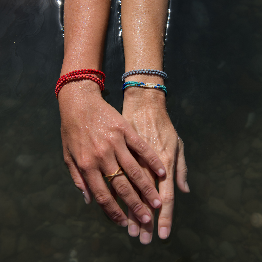 Waterweave Bracelet - Poppy Red