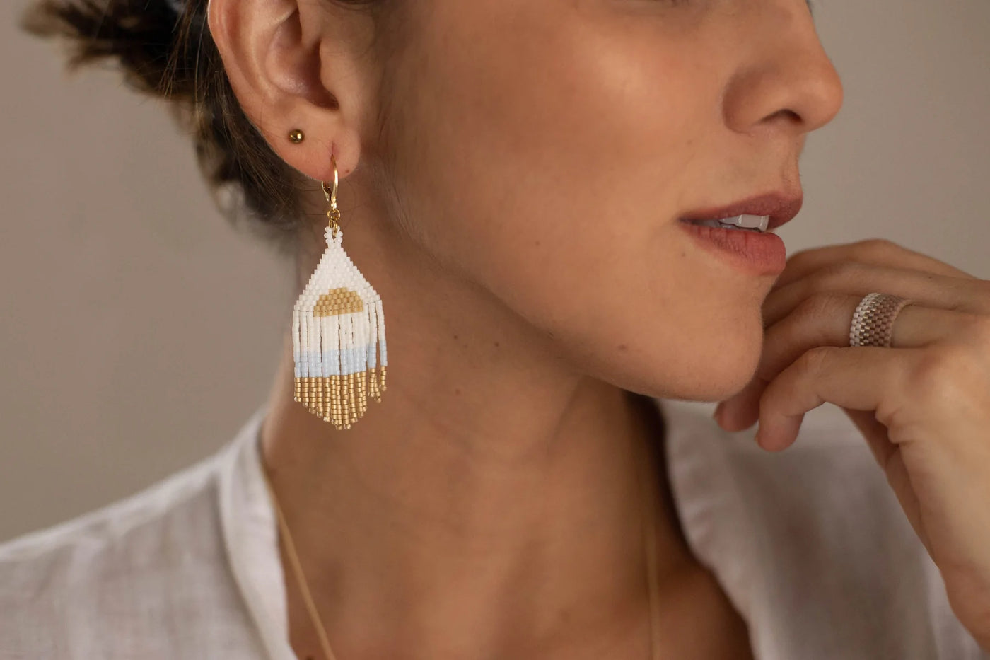 Ana Peregrina Sunset Earrings
