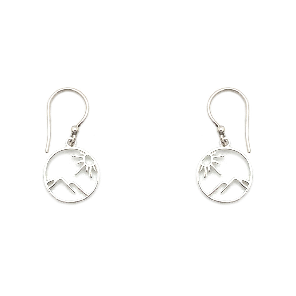 Contour Mountain Earrings