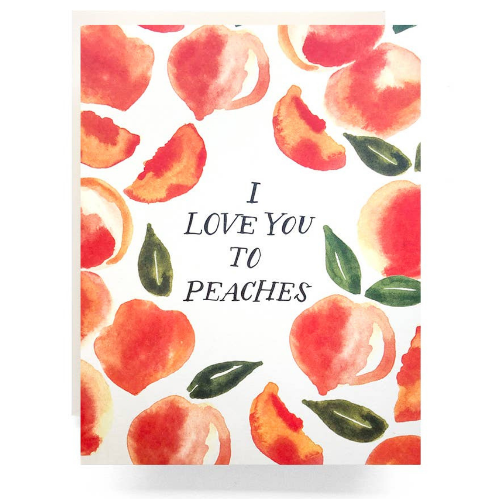 Love you to Peaches Card