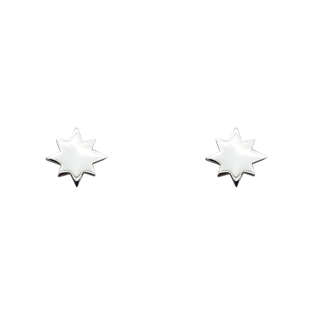 Tiny Charm Post Earrings - North Star