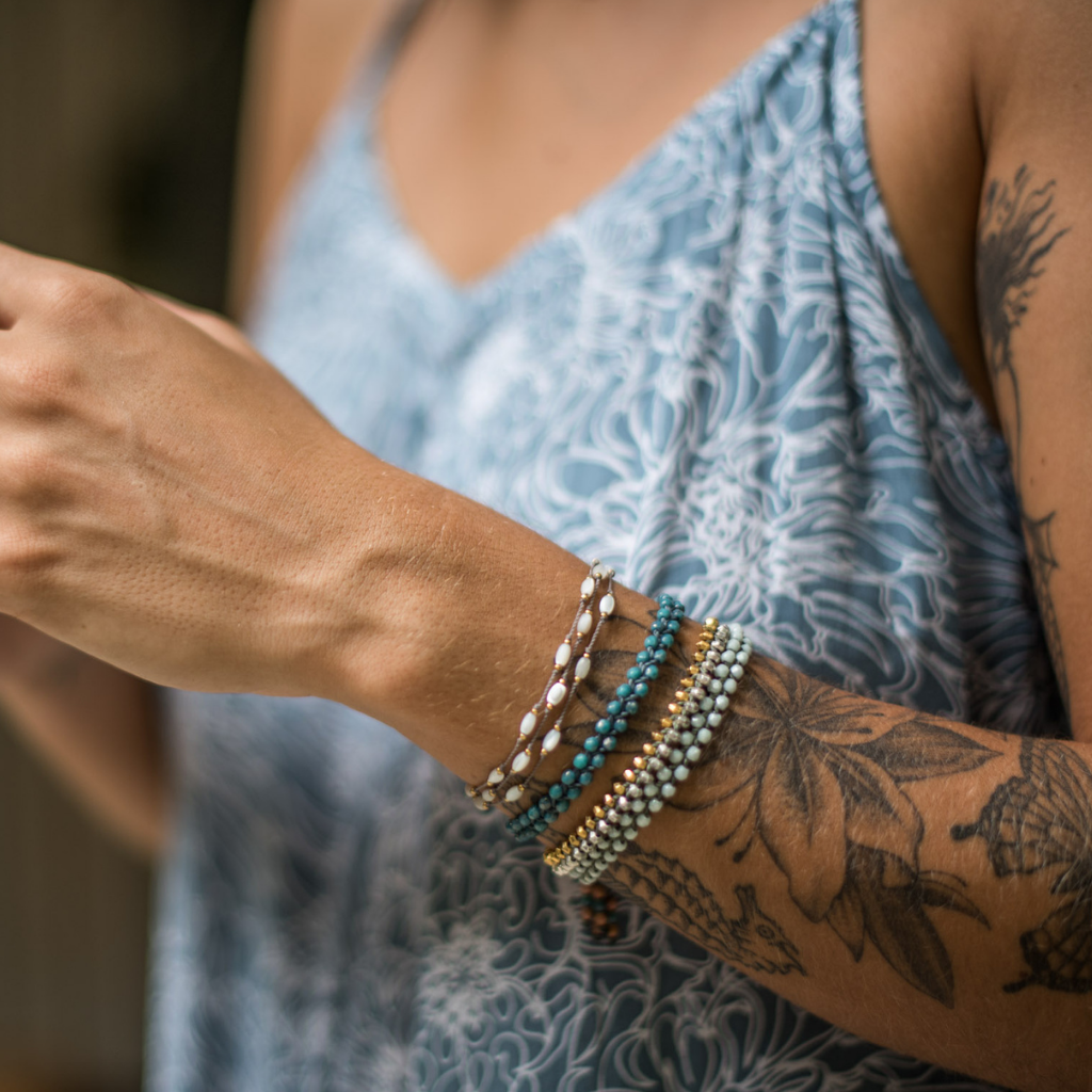 Waterweave Bracelet - Persian Blue