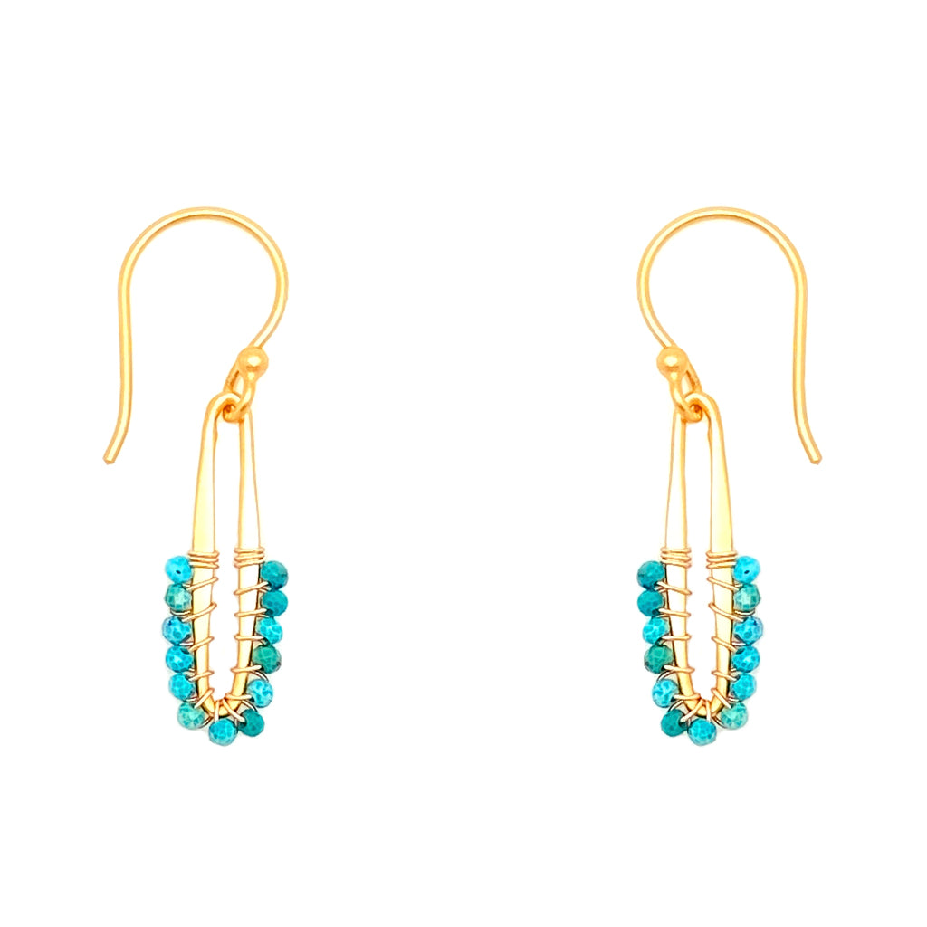 Verona Earrings - Turquoise