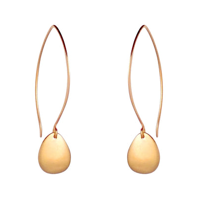 Catania earrings are delicate and durable. Long or short, silver or gold, these are a Bronwen Jewelry bestseller