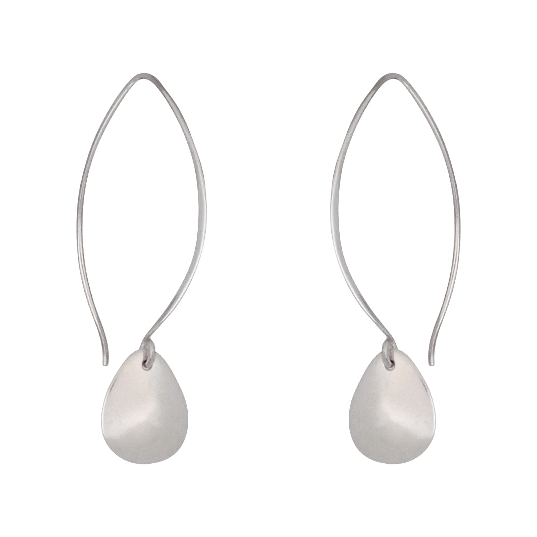 Catania earrings are delicate and durable. Long or short, silver or gold, these are a Bronwen Jewelry bestseller