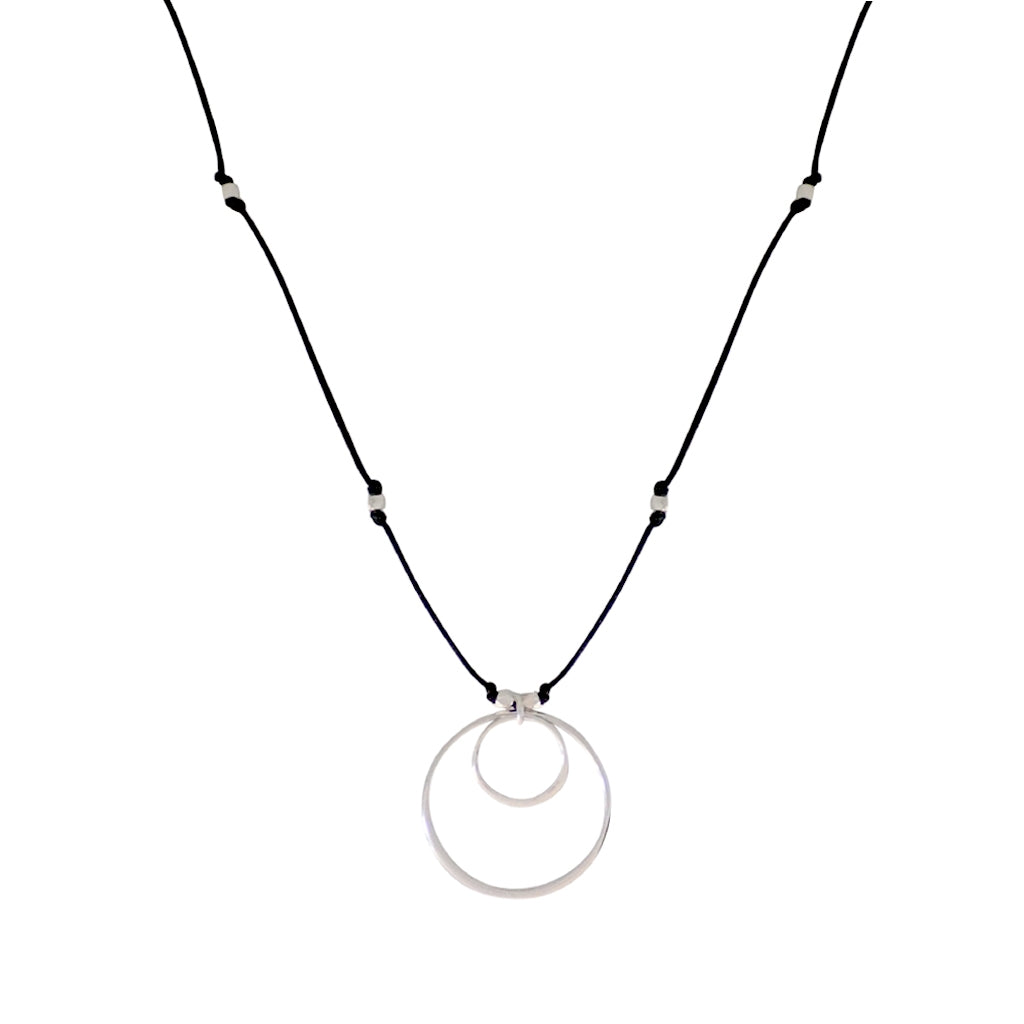 Our Eclipse necklace is water worthy, durable and a Bronwen Jewelry favorite. Beautiful jewelry for an active lifestyle.