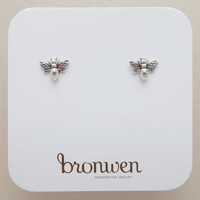Tiny Charm earrings are lightweight and lovely, the perfect Bronwen Jewelry gift for the adventure girl in your life