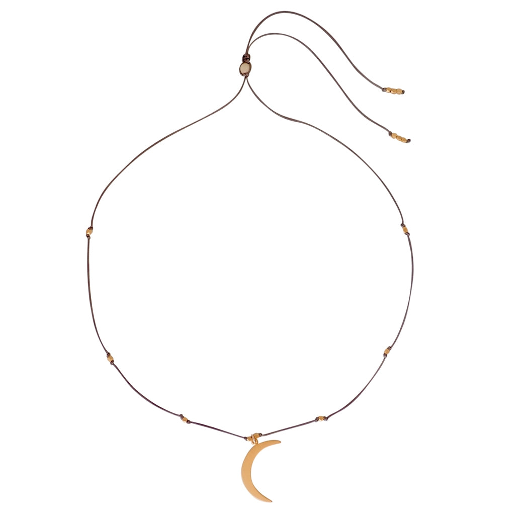Night Sky necklace is water worthy, durable, adjustable, comes in silver or gold. A Bronwen Jewelry favorite for any activity