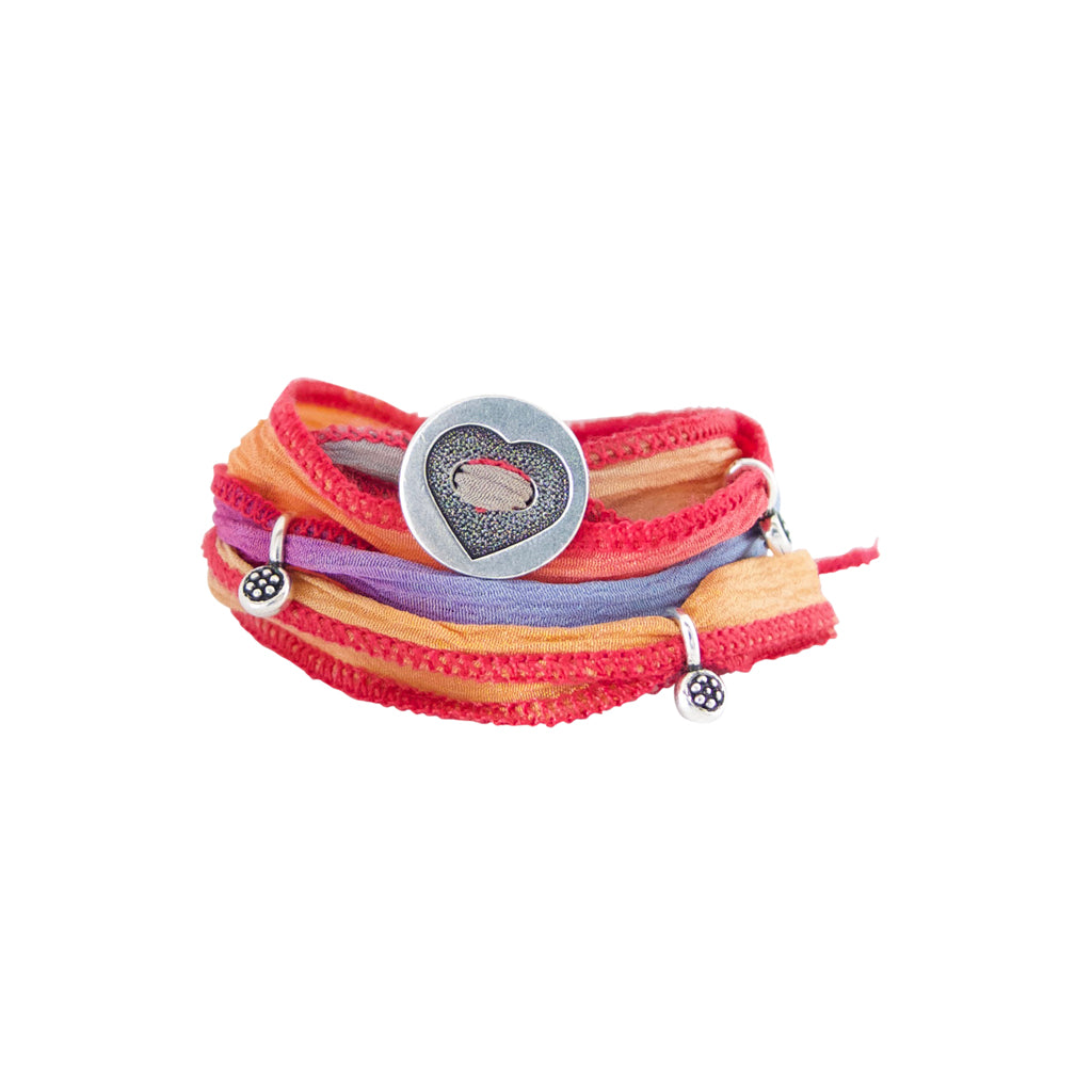 Our Kids Ribbon Wrap bracelets are colorful, adjustable and so cute. A Bronwen Jewelry bestseller for your active kids.