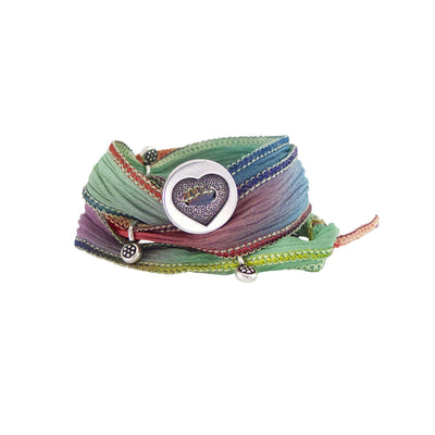 Our Kids Ribbon Wrap bracelets are colorful, adjustable and so cute. A Bronwen Jewelry bestseller for your active kids.