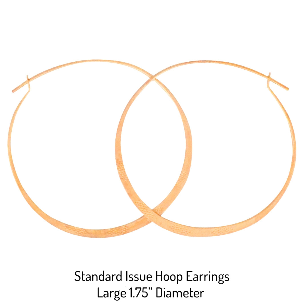 Standard Issue Hoop Earrings - Gold